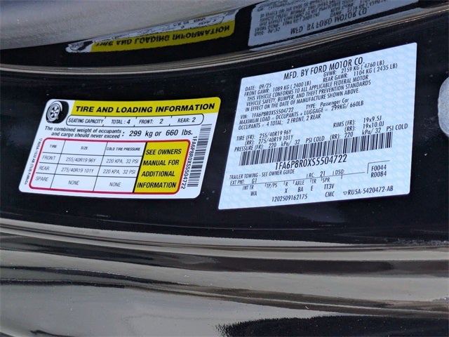 2025 Ford Mustang Dark Horse