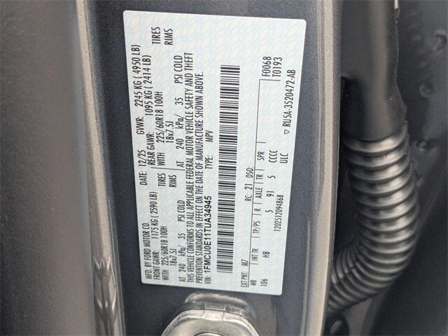 2026 Ford Escape Plug-In Hybrid Base