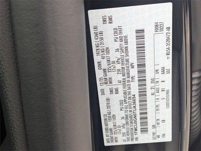 2026 Ford Escape Active