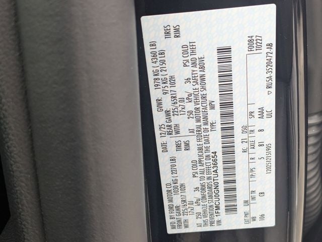 2026 Ford Escape Active