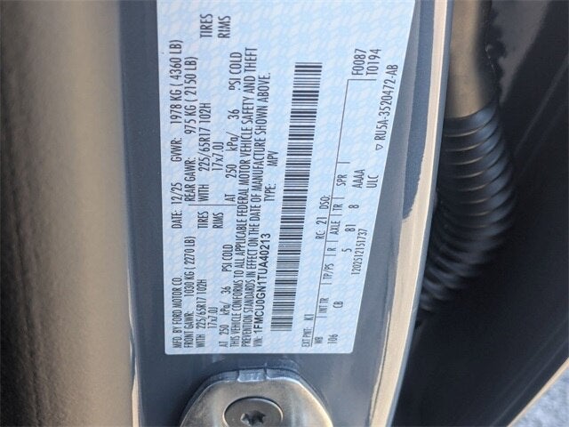 2026 Ford Escape Active