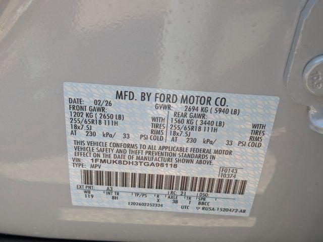 2026 Ford Explorer Active