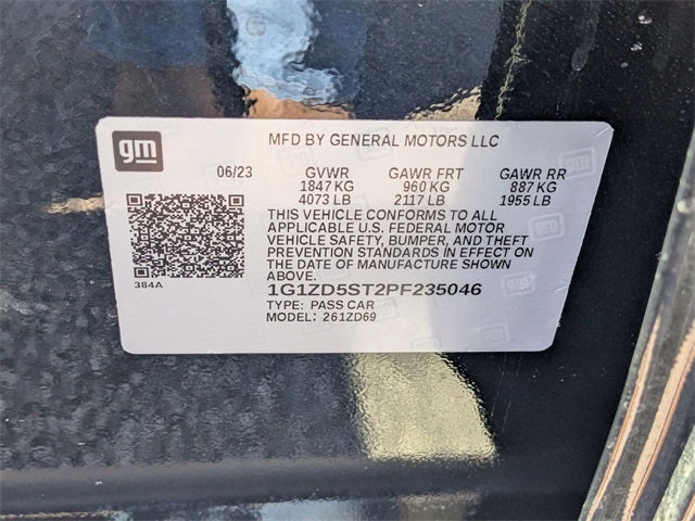 2023 Chevrolet Malibu LT 1LT