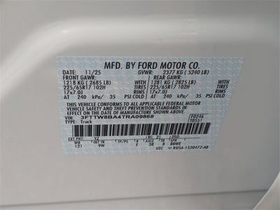 2026 Ford Maverick XL