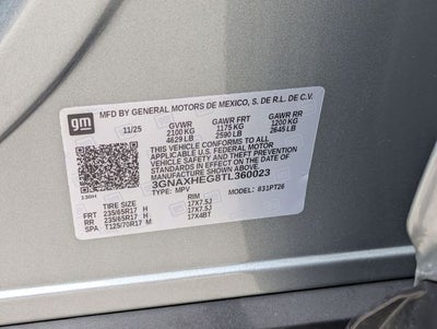 2026 Chevrolet Equinox LT
