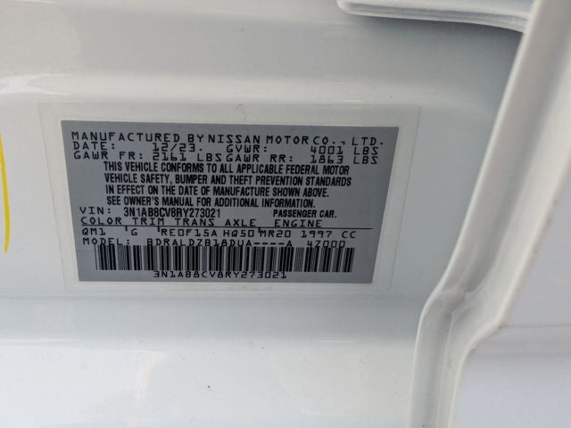 2024 Nissan Sentra SV