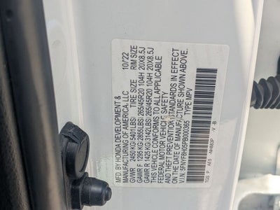2023 Honda Passport Elite