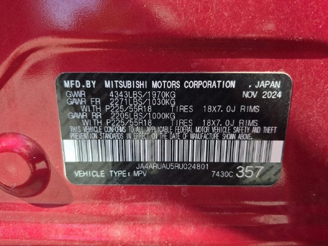 2024 Mitsubishi Outlander Sport Base