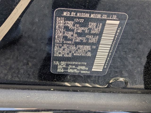 2023 Nissan Armada Platinum