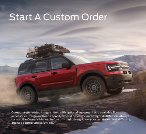 Start a custom order | Santee Ford in Manning SC