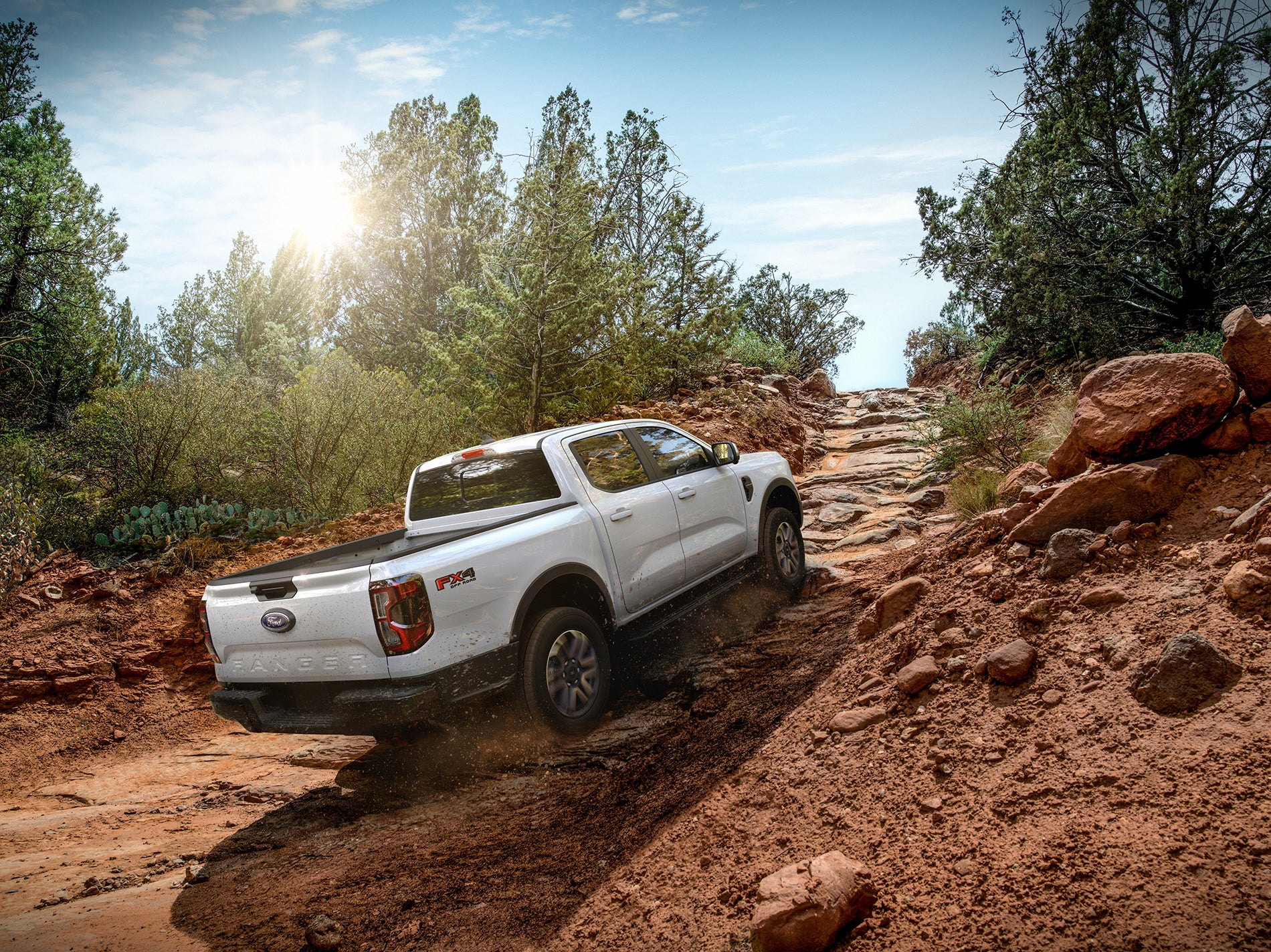 2026 Ford Ranger Lariat exterior front view