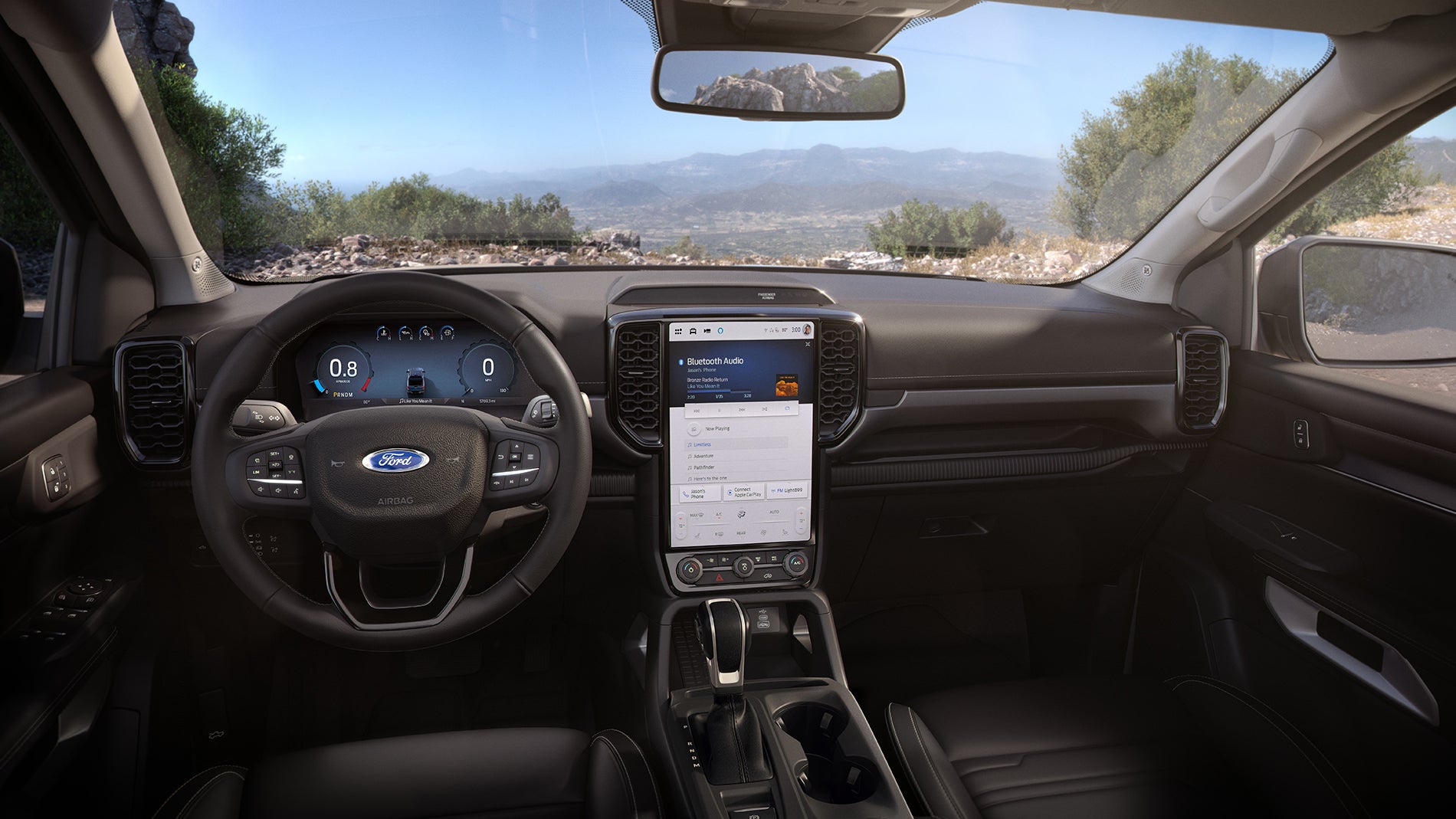 2026 Ford Ranger Lariat interior cabin